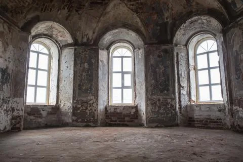 Old destroyed temple Stock Photos