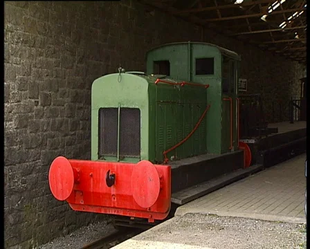 Old Diesel Train Stock Footage 686399