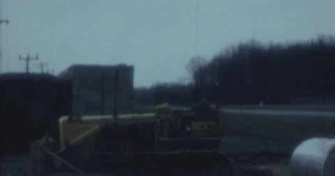 Old Digger 60s USA Stock Footage 45672515
