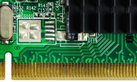 Old digital hardware close up. Stock Photos