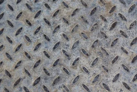 Old dimond metal surface Stock Photos