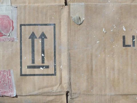 Old dirty box Stock Photos
