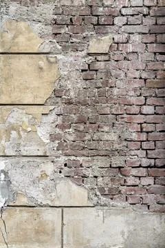 Old dirty brick wall Stock Photos