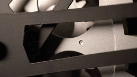 Old dirty metallic clock macro detail 4K Stock Footage 97762726