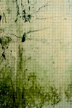 Old dirty window Foto stock