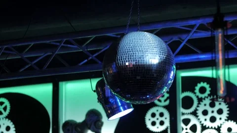 Old disco ball Stock Footage 88003677
