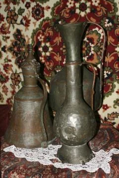 Old Dishes Stock Photos