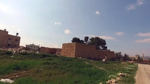 Old Dismantled House. Stock Footage 76631783