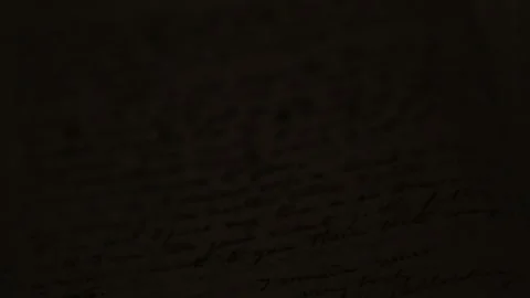 Old document on the table 46 Stock Footage 311768259