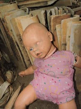 The old doll Stock-Fotos