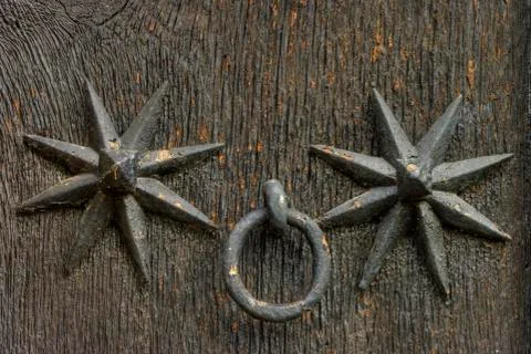 Old door and lock Photos
