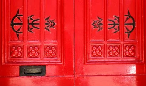 Old door background Stock Photos