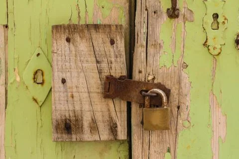 Old door background Stock Photos