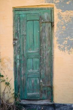 Old door in Denmark Foto stock