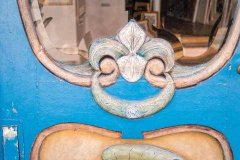 Old door in Denmark Stock Photos