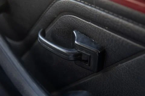 The old door handle inside the car Photos