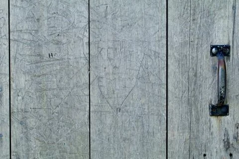 Old Door with Handle Photos
