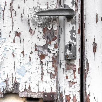 Old door handle Stock Photos