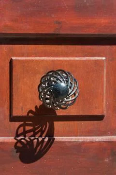 Old door handle Stock Photos