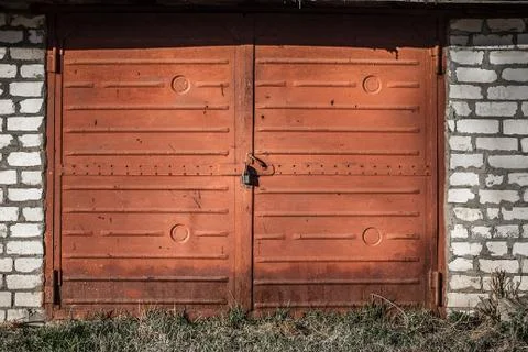 Old door with interesting texture 스톡 사진
