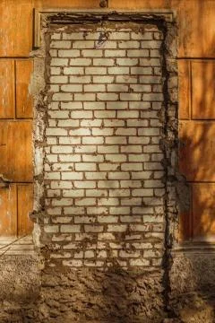 Old door with interesting texture Stock-Fotos