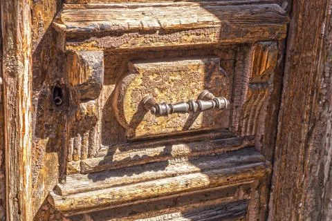 Old door knob Foto stock