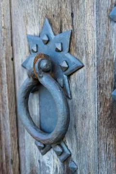 Old door knocker Stock Photos
