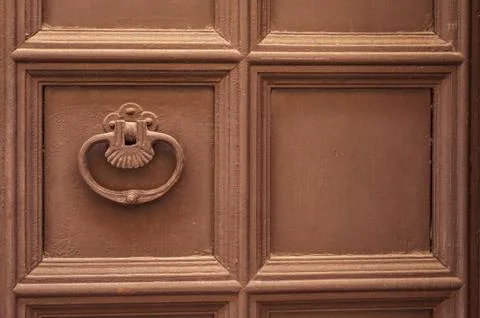 Old door knocker Stock Photos
