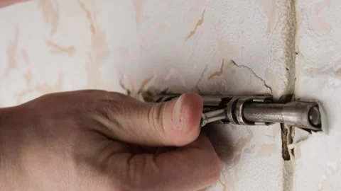 Old door lock. Close the latch lock. Stock Footage 172172019