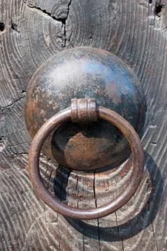 Old door lock Stock Photos