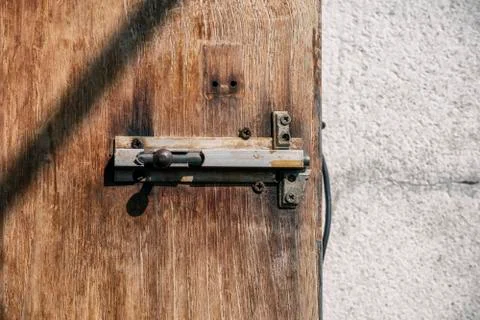 The old door lock Stock Photos