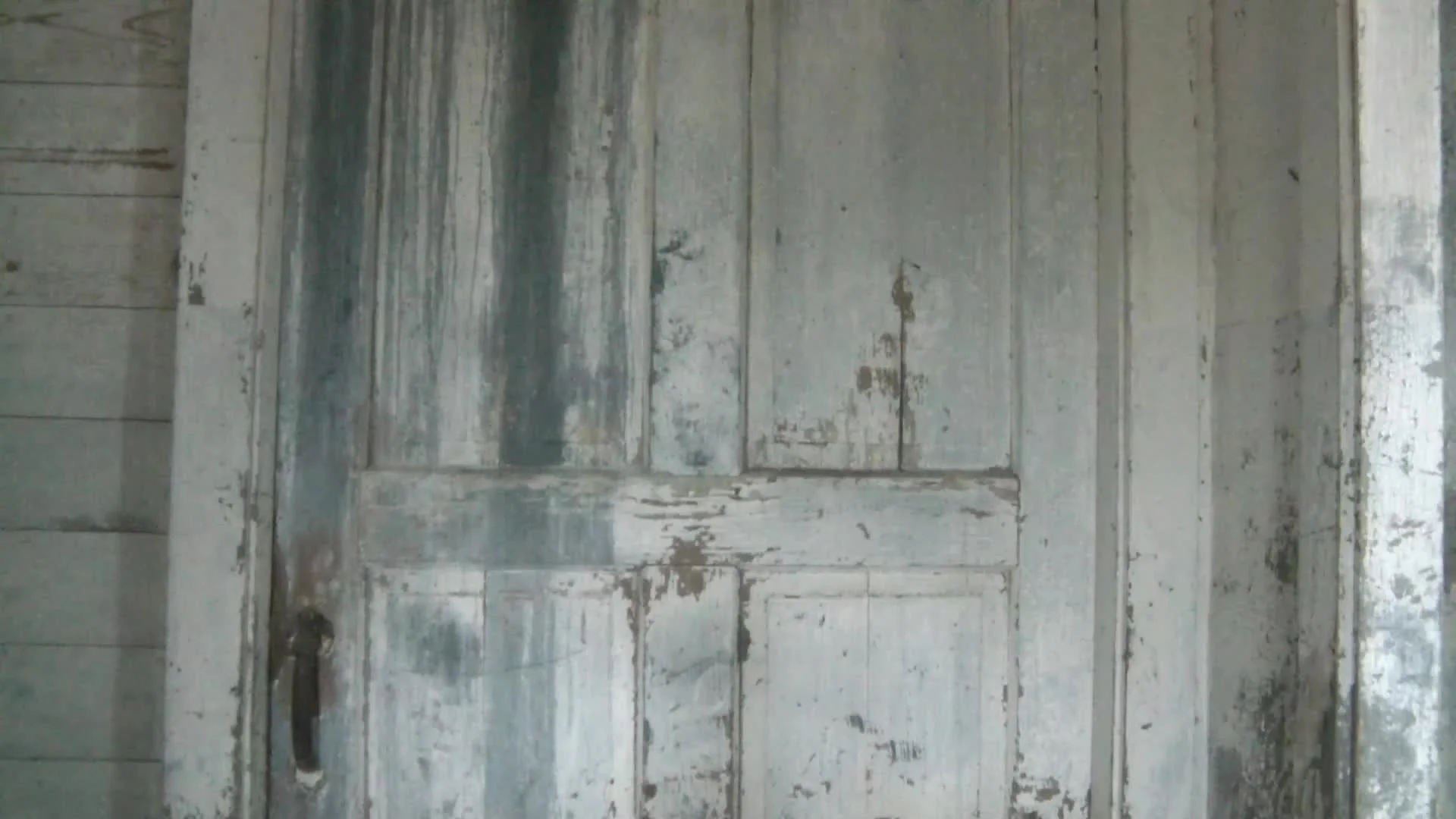 Old Door Opens By Itself Hd 4k Stock Footage 12599798