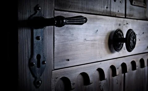 Old door 스톡 사진