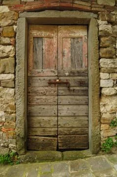 Old Door Foto stock