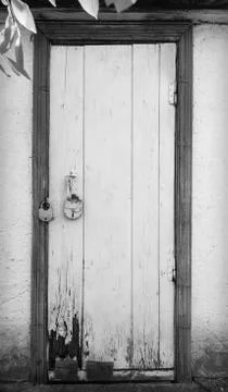 Old door Foto stock