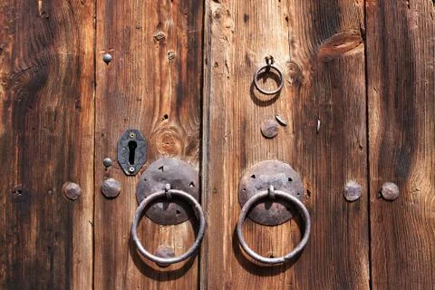 Old door Foto stock