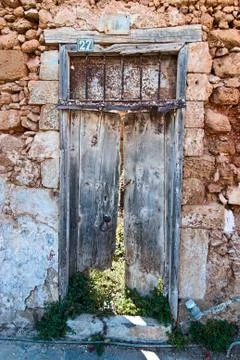Old door. Stock Photos