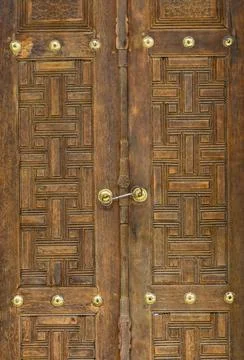 An Old Door Stock Photos
