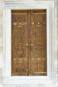 An Old Door Stock Photos