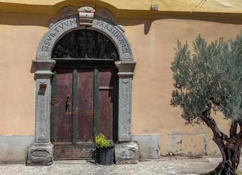 The  Old door Foto stock