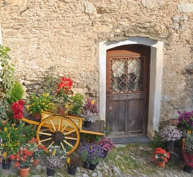 Old door Foto stock