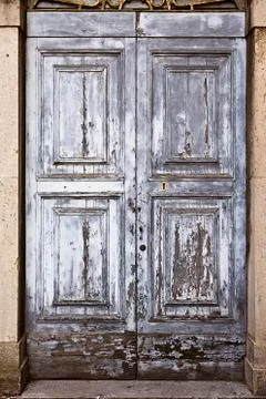 Old door with texture Stock Photos