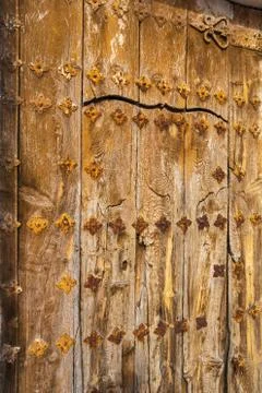 Old door texture Stock Photos