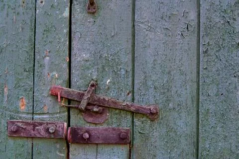 Old doorhatch Stock Photos