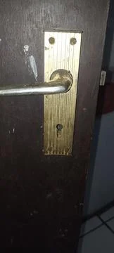 Old doorknob Foto stock