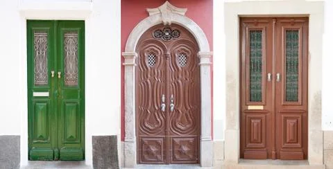 Old doors Stock Photos