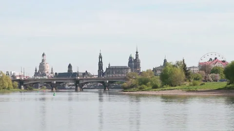Old Dresden landscape Stock Footage 41231258
