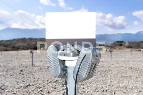 Old drive in theater Stock Photos