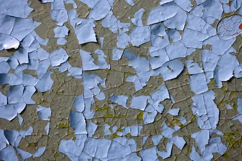  Old dry surface in the cracks. Piece of the pattern, a background or wall... Stock Photos