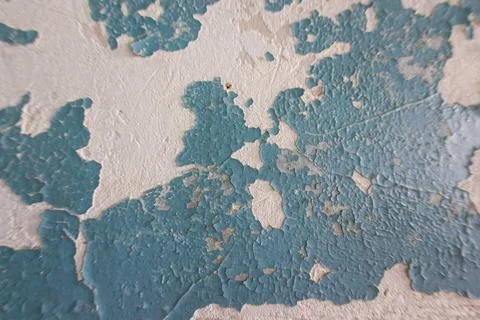  Old dry surface in the cracks. Piece of the pattern, a background or wall... Stock Photos